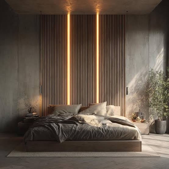 Luxury Bedroom Makeover Ideas with Modern PVC Wall Panels