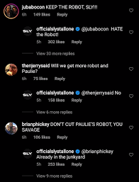 Head over heels sing happy birthday to paulie gee followed by funkytown from greenhouse cafe on saturday october 8th. Sly Stallone Threatens To Remove Paulie S Robot From New Director S Cut Of Rocky 4 Resetera