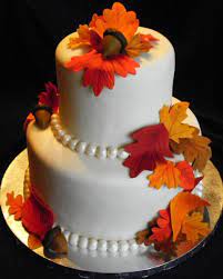 Cake Desserts Weddingwire Fall Theme Cakes Fall Wedding Cakes Fall Cakes