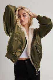 The Two Faced Reversible Bomber Womens Clothing Tops Garage Clothing Winter Fashion Outfits