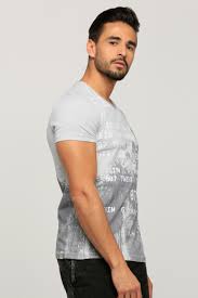 Being Human Printed Round Neck T Shirt With Short Sleeves