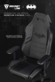 While it features the same silhouette as secretlab's other chairs, the artificial leather chair has detailing unique to the dark. Batman Gaming Chair Secret Lab Gaming Chair Batman Chair Batman Room
