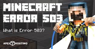 Dec 10, 2020 · this video is about how to fix minecraft authentication error while joining online servers.please watch the full video and follow all the steps shown by me t. What Is Minecraft Error 503 Apex Hosting