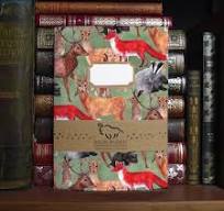 Sylvan Forest Animals Print A5 Soft Cover Lined Journal - 76 ...
