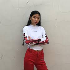 Happy Lunar New Year Everyone Hope Its On Fireeee Womens Basic Tops Apparel Fashion