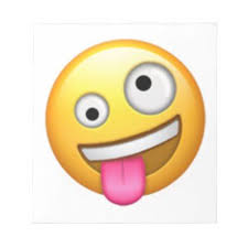 Face With One Large And One Small Eye Emoji Notepad Zazzle Com In 2020 Emoji Wall Decals Eyes Emoji Large Wall Decals
