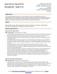 Wrote a vehicle warranty system , parameterised financial postings generator , claim systm for a insurance company , systems modernisation. Operations Specialist Resume Samples Qwikresume
