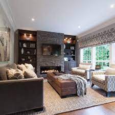 From detailed stonework to stunning marble, these fireplace ideas will turn any living space—a study , bedroom , bathroom, you name. Living Room With Fireplace Design And Ideas That Will Warm You All Winter Narrow Living Room Livingroom Layout Living Room With Fireplace