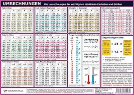 Klasse sowie an lernende von deutsch als fremdsprache. Umrechnungen Die Umrechnungen Der Wichtigsten Maritimen Einheiten Und Grossen Amazon De Schulze Michael Bucher