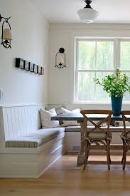 kitchen table with bench seating