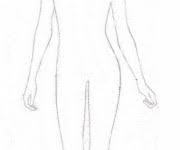 Dessin a imprimer pour fille. Coloriage Top Model A Habiller Dessin Gratuit A Imprimer