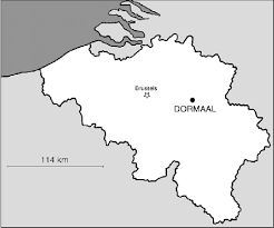 Is belgium a small country? Map Of Western Europe Showing The Dormaal Localty In Belgium Carte Download Scientific Diagram