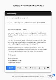 But nowadays, recruiters are seeking candidates through receiving an application letter via email. How To Follow Up On A Job Application With Email Samples