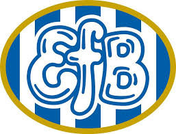 V1 08 fg football zum kleinen preis hier bestellen. Esbjerg Forenede Boldklubber Esbjerg Fb Efb Football Logo Football Logo Design Logos