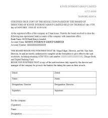 Board resolution letter to open a bank account. How To Write Bank Account Closure Letter And Sample Directors Resolution How To Write Business Writing How To Write Letters