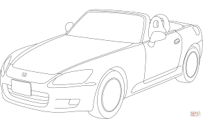 To print this acura coloring page click on the printer picture. Honda Accord Convertible Coloring Page Free Printable Coloring Pages Coloring Home