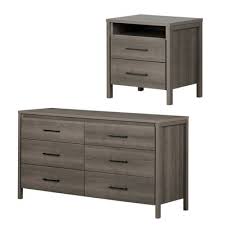 Shop wayfair for all the best grey rustic nightstands. Dresser And Nightstand Sets Target