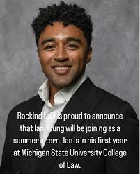 Ian Young joins our firm as an intern. Welcome to the team.