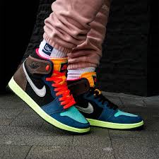 Air Jordan 1 Retro High Tokyo Bio Hack In 2020 Nike Fashion Shoes Air Jordans Most Comfortable Sneakers