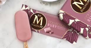 Magnum Ruby Ice Cream Bars Are Here And They Come Covered In Pink Chocolate Icecream Bar Magnum Ice Cream Bars Magnum Ice Cream