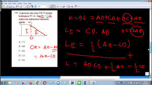 Trapesium tersebuh memiliki tinggi 15 cm. Turunan Part 9 Youtube