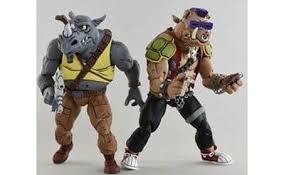 News toy/action figures video game news. Teenage Mutant Ninja Turtles Action Figures Rocksteady Bebop 2 Pack Actionfiguren24 Collector S Toy Universe