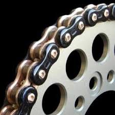 Black And Gold Motorcycle Chain Threed 3d Chain Chain Threed Averys Motorcycles Chain Motorcycle Chain Gold Chrome