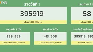 รางวัลที่ 1 รางวัลละ 6,000,000 บาท. Vqiithtxc2bmum