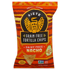 Grab a bag and dig in. Save On Siete Grain Free Tortilla Chips Nacho Dairy Gluten Free Order Online Delivery Martin S