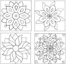 Ceramic tile pattern vector, porcelain seamless background design, blue and white floral decor, azulejos portugal ornament, moroccan mosaic, pottery folk print, spanish tableware vector illustration. Simple Mozaic Pattern Easy Mosaic Patterns Tile Compositions Arrange Cool Pattern Mozaic Sanati Boyama Sayfalari Mandala Kolay Cizimler