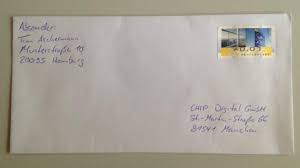 Überschreiben sie im adressfeld für den empfänger die daten von postvermerk bis land mit den . Brief Beschriften Absender Empfanger Richtig Setzen Chip