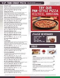 Maybe you would like to learn more about one of these? Vip Superior Full Menu Vintage Italian Pizza V I P Facebook