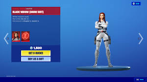 Widow pickaxe fortnite demon skull pickaxe gameplay. Bug Item Shop The Black Widow Snow Suit Set Is Incorrectly Shown As The Set 02 Set Fortnitebr