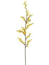 32 In Forsythia Branch Artificial 3 99 Artificial Or Real For The Tall Centerpieces Flower Painting Flower Tattoos Botanical Painting
