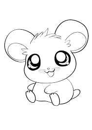 Dwarf Hamster Coloring Pages In 2021 Animal Coloring Pages Hamster Cartoon Coloring Pages