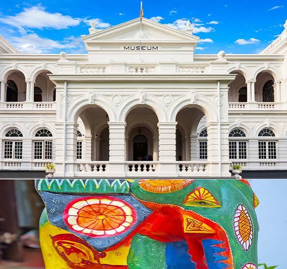 Exterior view of National Art Gallery Sri Lanka