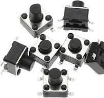 50PCS/100PCS Mini Switches 4.5x4.5 * 3.8-9mm Panel Momentary ...