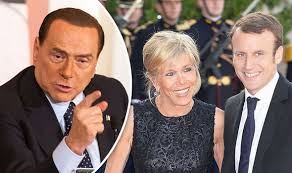 Many people seem to feel the need to defend the pair, as summed up in this gq standfirst: Silvio Berlusconi Mocks French President Emmanuel Macron S Marriage World News Express Co Uk