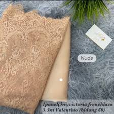 Maybe you would like to learn more about one of these? Buy Readystok Kain Pasang Panel French Lace Victoria Kain Alas Valentino Silk Sesuai Dress Baju Nikah Pengantin Seetracker Malaysia