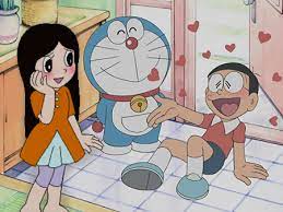 Nobita Is Crushing With Mirvat By Mirvatbadawi Doraemon Wallpapers Doraemon Cartoon Doraemon