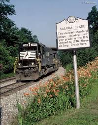 The Southern S Saluda Grade Was The Steepest Section Of A Class I S Main Line In The Country With A Grade O Southern Rail Norfolk Southern Railroad Photography