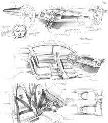 Automotive Sketches By Michel Alvarez At Coroflot Com Industrial Design Sketch Sketches Design Sketch
