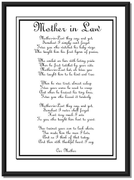 We put together some mother in law wedding gift ideas to help her celebrate the big day too! Wedding Day Mother In Law Poem Diy Printable Etsy Wedding Poems Wedding Day Wedding