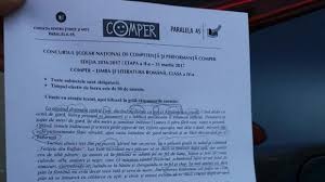 Add to my workbooks (6) embed in my website or blog add to google classroom add to microsoft teams share through whatsapp. Concurs Comper Romana Clasa 3