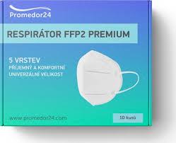 Promedor24 Respirator Ffp2 Kn95 10 Ks Od 245 Kc Zbozi Cz