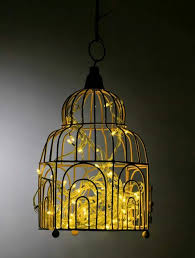Hanging Bird Cage Decor Ideas Diwali Lighted Bird Cage Decoration That I Can Keep Hanging All Year Long Bird Cage Decor Decor Diwali Lights