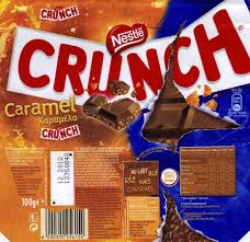 Tablette De Chocolat Lait Gourmand Nestle Crunch Caramel Pop Tarts Snack Recipes Snacks