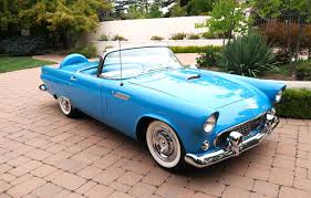 Image result for Peacock Blue 1956 Thunderbird