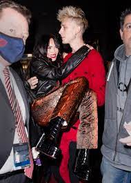 Machine Gun Kelly Carries Girlfriend Megan Fox Through A Crowd Of Adoring Fans Ahead Of Snl Performance