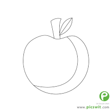 Mewarnai gambar sketsa buah alpukat buah warna gambar. Sketsa Gambar Buah Mudah Dan Berwarna Picswit Com